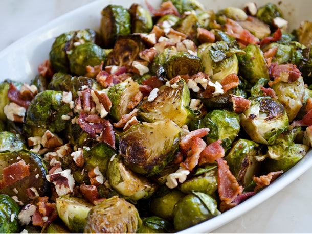 Roasted Brussel Sprouts - Thanksgiving Sides